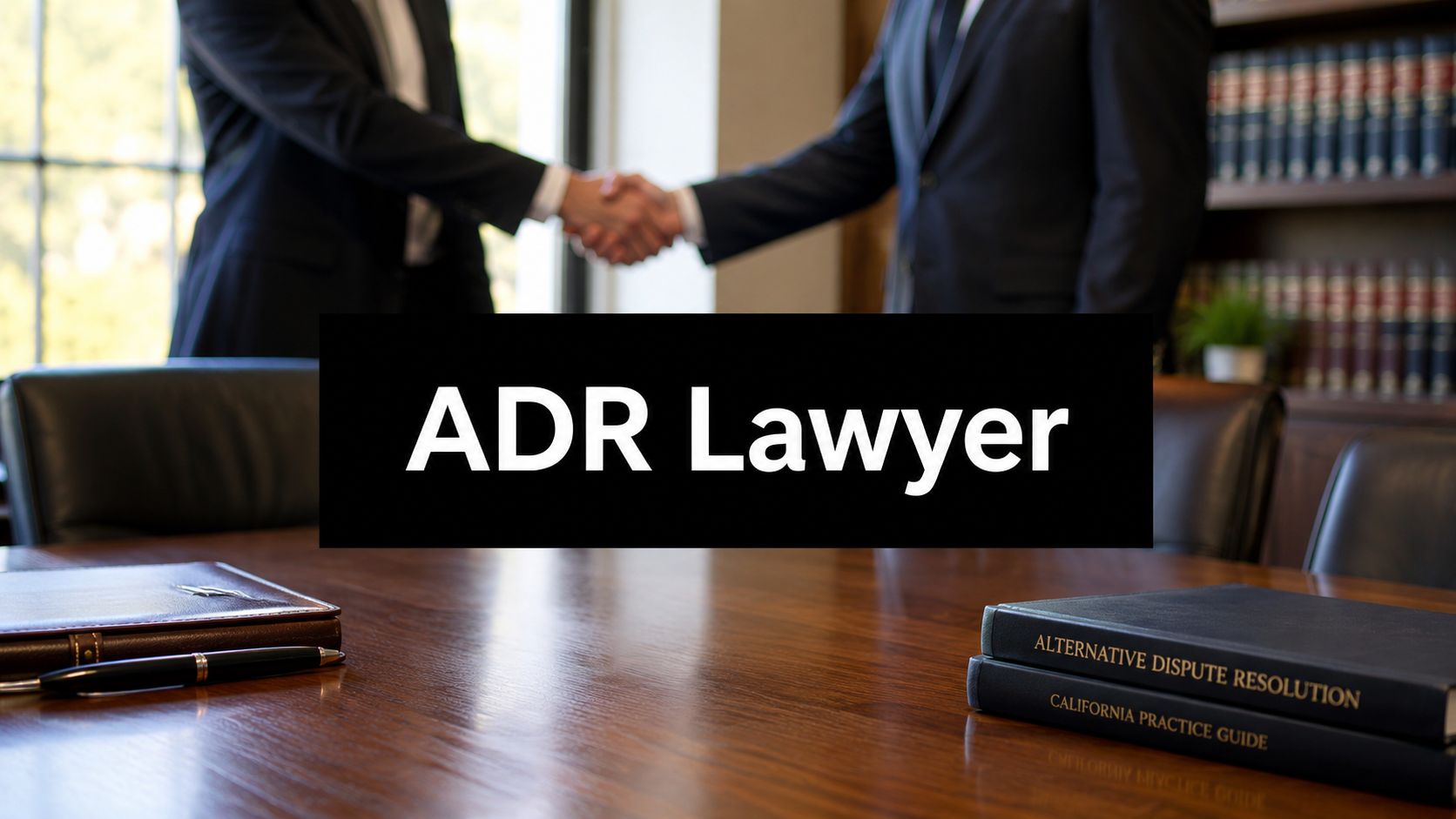 California Alternative Dispute Resolution Lawyer