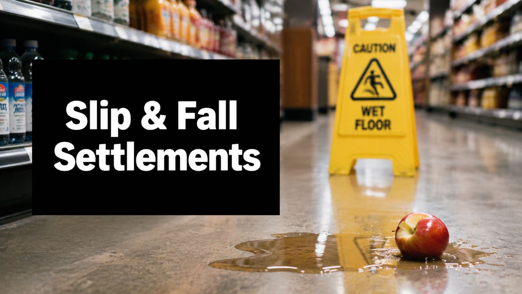 7 Grocery Store Slip and Fall Settlements Explained