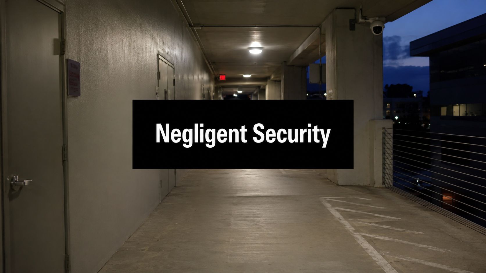 Negligent Security Lawsuit: A California Guide for 2026