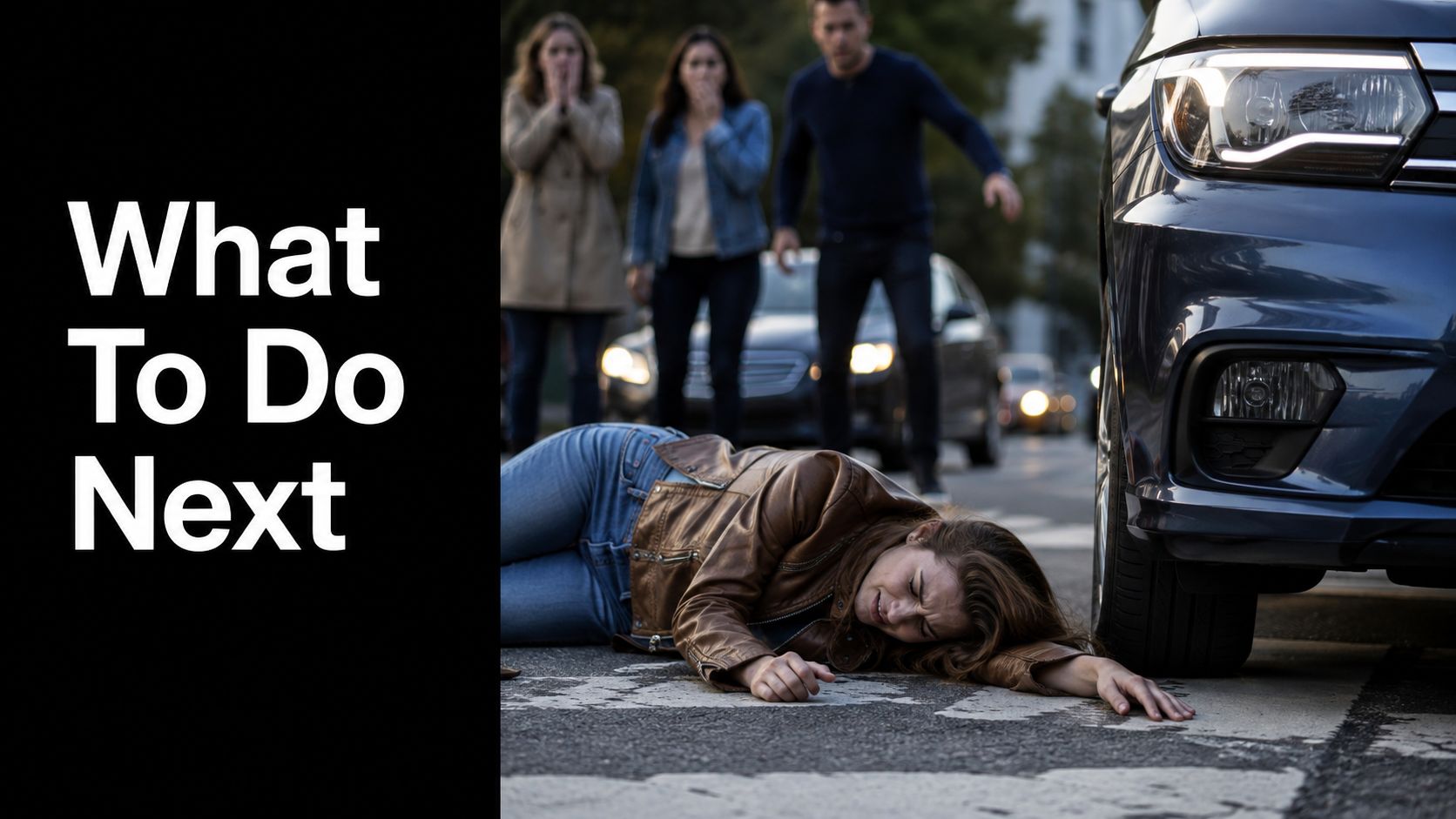 Pedestrian Struck by Vehicle: What to Do Next